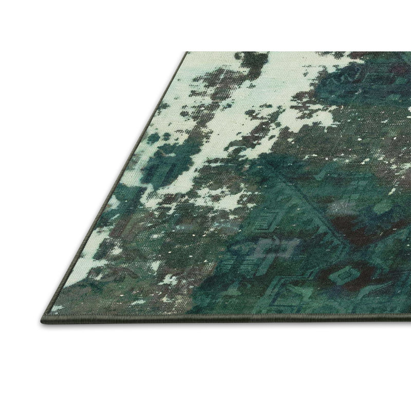 Tapis abstrait moderne 3852, Rectangle 2 pi x 3 pi