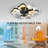 19.7 Inch Light Ceiling Fan With Lights Remote Control With Modern Butterfly Design Styling, Fan For Bedroom, Living Room, Timing Function, Noiseless, Children's Favorite-1835472397