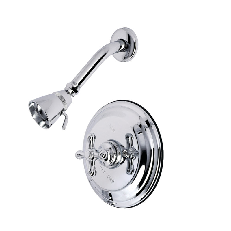 Robinet de douche à pression équilibrée Kingston, Chrome poli