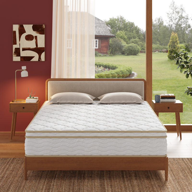 Matelas hybride à housse matelassée Euro
