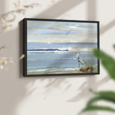 Sunrise Bay -Framed Print - Restickable
