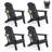 Azur Foldable Outdoor Adirondack Chair-1156446455