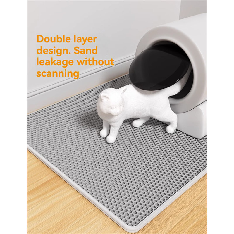 Tapis de fumier à double couche, H 0,3 po x l 29,52 po x P 22,83 po