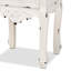 Table de chevet 2 tiroirs Audet