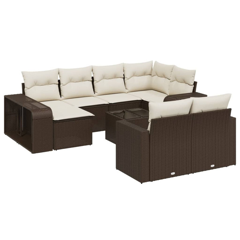 Ensemble de canapé de jardin Vidaxl