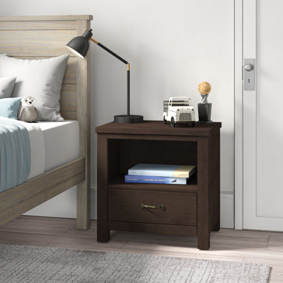 Mateo 1 Solid Wood Solid Wood Nightstand