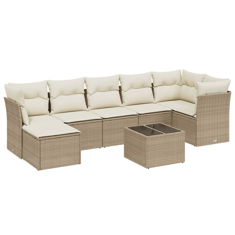 Ensemble de canapé de jardin Vidaxl