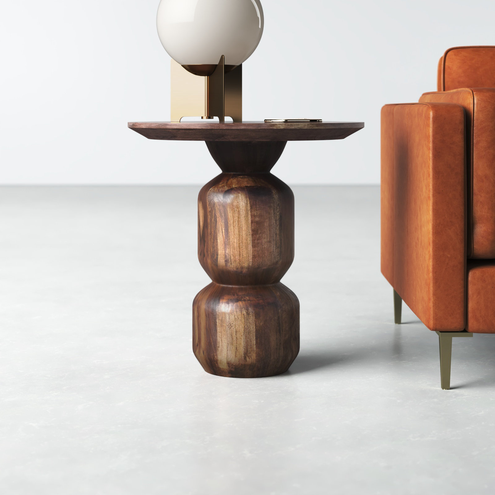 Rafaella Mango End Table