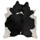 Tapis noir / blanc Amerigo