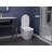 ANZZI Envo 1.28 GPF Elongated 16.6 Comfort Height Chair Height Floor Mounted Bidet Toilet with Seat Included