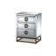 Table de chevet 3 tiroirs Baillee Glam And Luxe