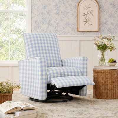 30.31″ Swivel Glider Recliner with D-Ring Control