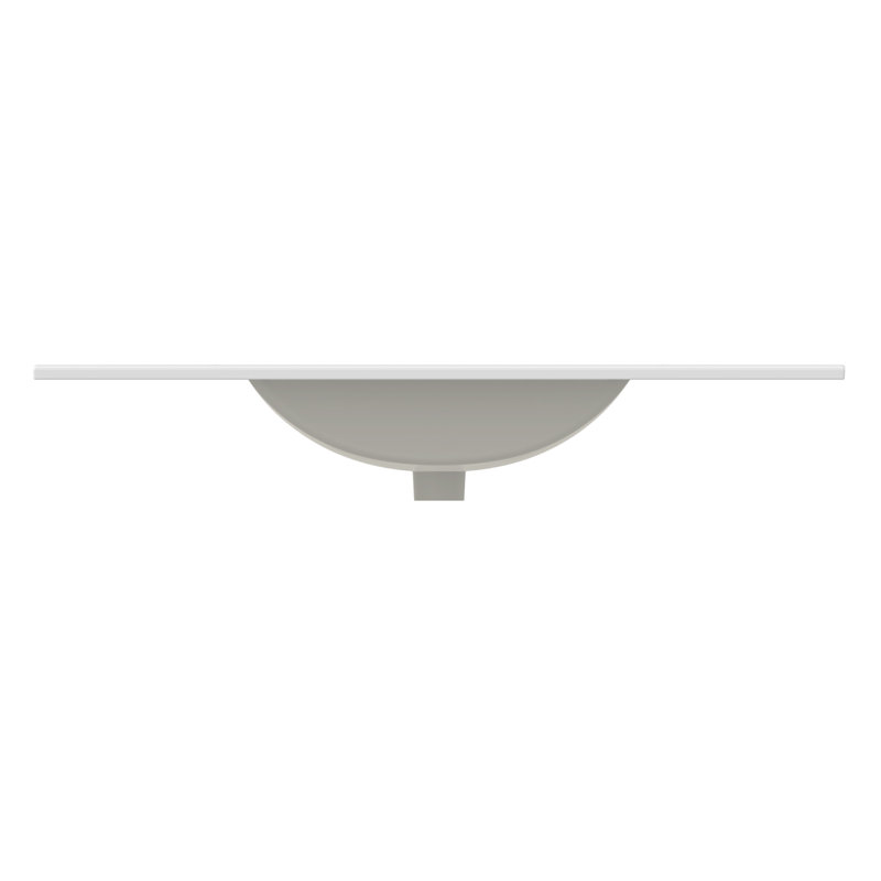 43'' Ceramic Top 1.8 cm thick White, Single