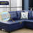 Addalyne Faux Leather L-Shaped Sectional-205615981-208318151