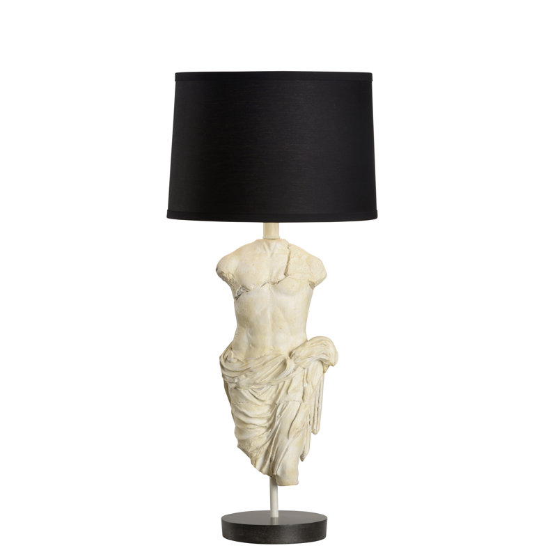 Lampe de table en composite Roman