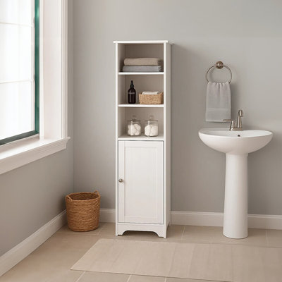 Mercado Freestanding Linen Cabinet