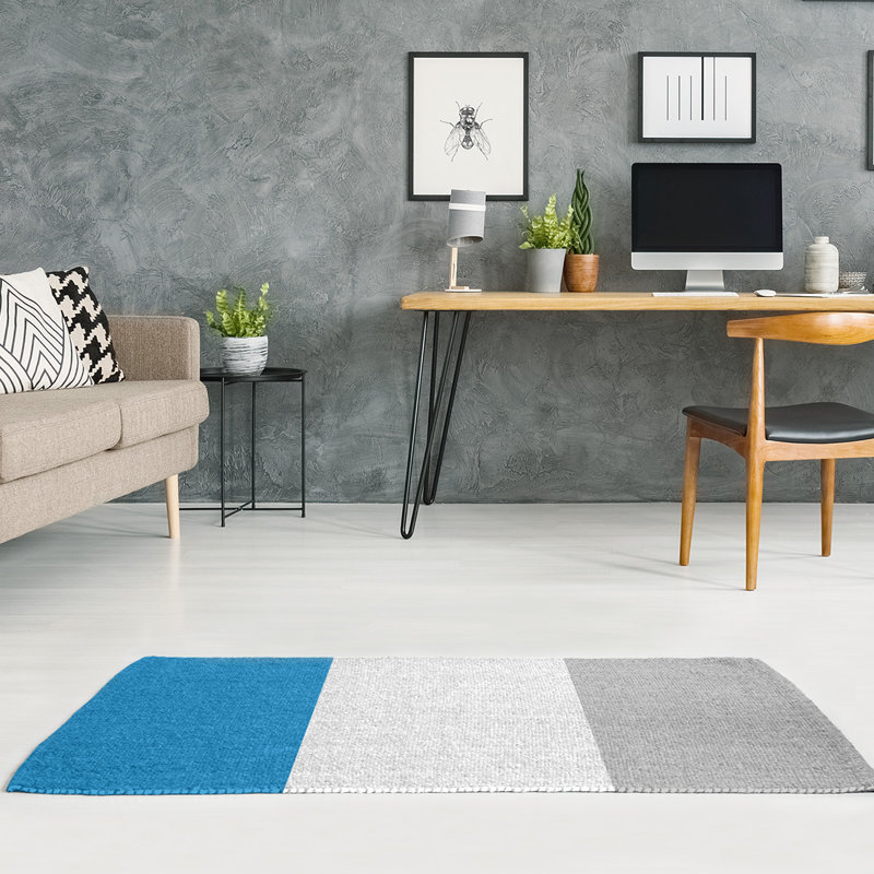 Chenille Indoor Rug, Rectangle 5' x 7'