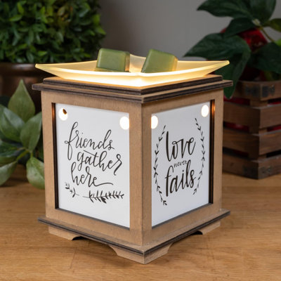 ScentSationals Sentiments Friends Gather Here Wax Warmer