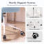 Fauteuil de meuble-lavabo contemporain pivotant rembourré à boucles Teddy-1868321267