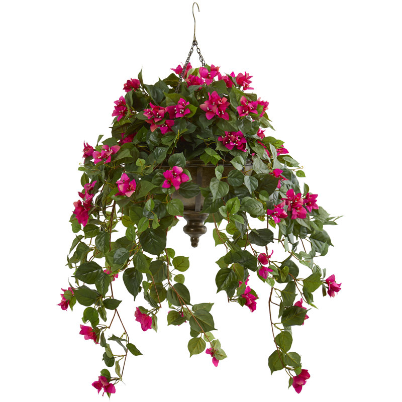 Plante bougainvillea artificielle en pot de fleurs