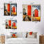 " Landscape Barns Rural Patchwork " 2 - Pieces-808398057-808398056