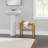 Ayden Solid Bamboo Wood Accent Stool
