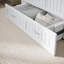 Lit escamotable en bois massif avec station de charge et matelas Kindig-71855950-23569781
