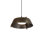 Luminaire suspendu conique unique à 1 lumière avec détails en bois Casia