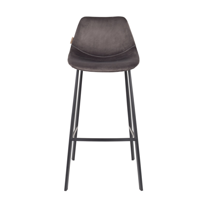 Franky 31" Bar Stool, Gray