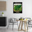 Cadre flottant vintage avec courgettes de jardin, design par Lil 'Rue-1057990342-1057990343