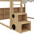 Delightful Wooden Loft Bed Boasting A House-Shaped Frame And Tent-Style Canopy-114355515-114355517