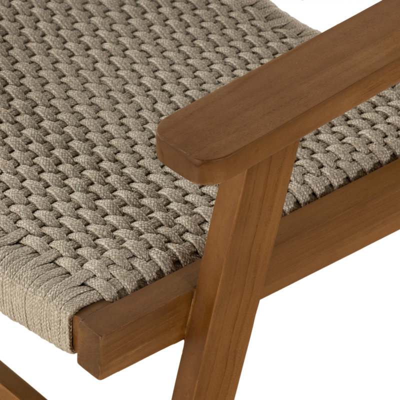 Delano Outdoor Teak Lounge Chair