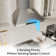 VIKIO 36" 900 CFM Convertible Wall Mount Range Hood in Stainless Steel with LEDS, Charcoal Filter and Gesture Control
