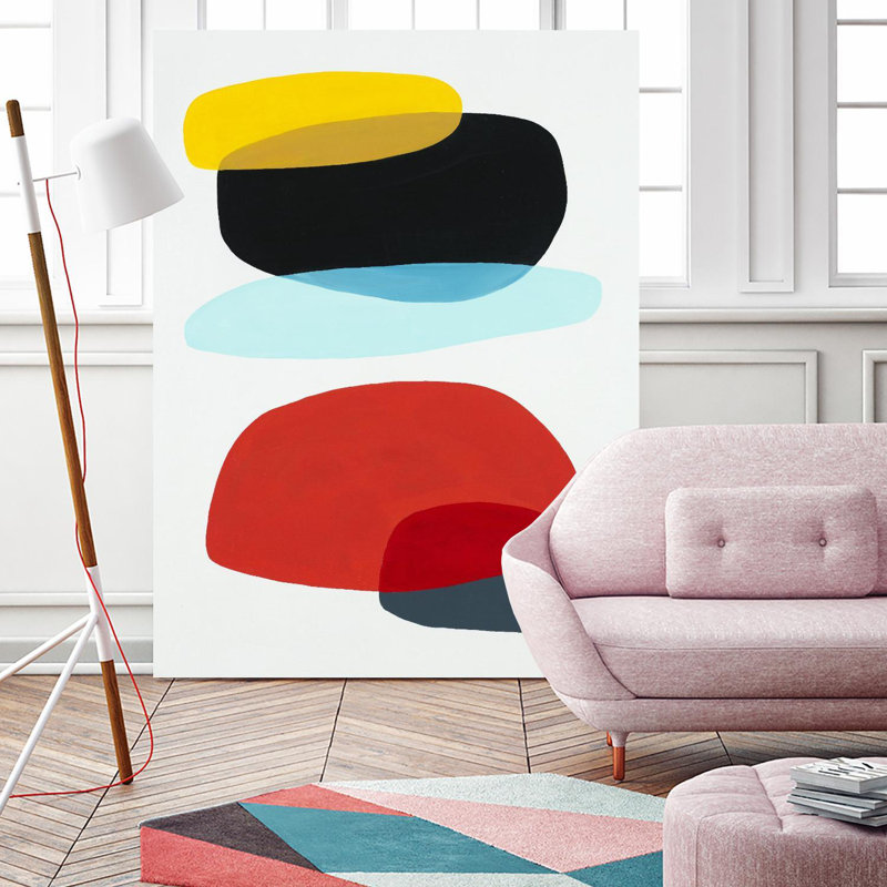 «Joy and pop II on Canvas» par Daleno, reproduction d'art