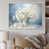White Floater Framed selected