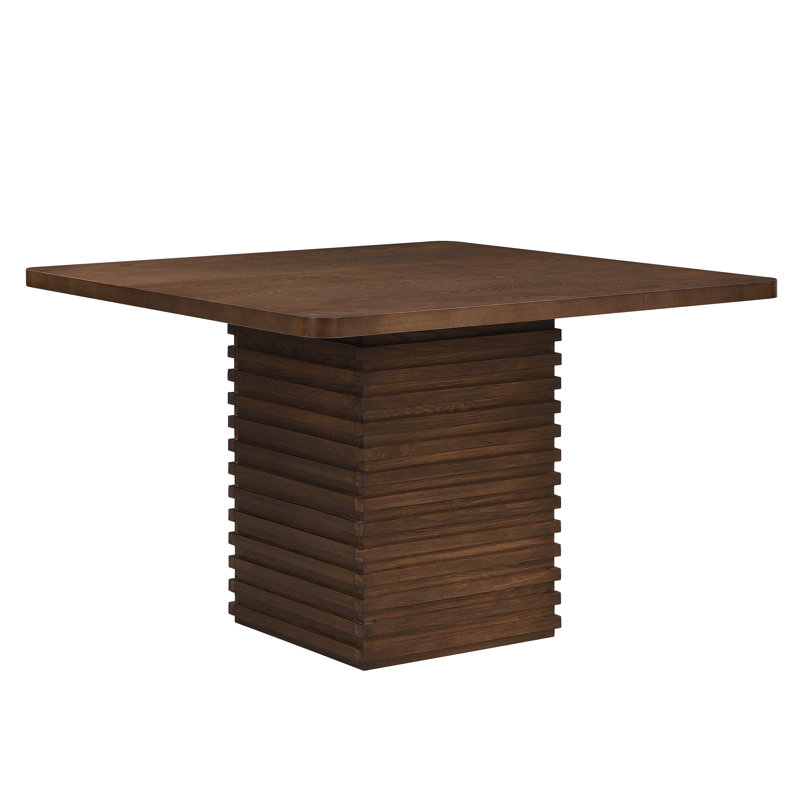Table de salle à manger Liora, Noyer, 45 po x l 45 po x P 30 po