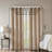 Knitted Jacquard Damask Total Blackout Grommet Top Curtain Panel(Only 1 Pc Panel)-1541547542-1541547545