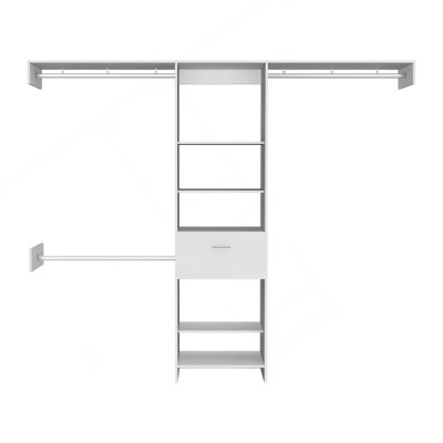 150 Closet System British, Bedroom