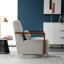 Fauteuil pivotant rembourré Barryte-542510323