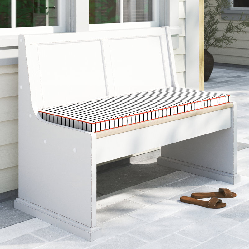Outdoor 2'' Bench Seat Cushion, 2" H x 40" W x 17" D