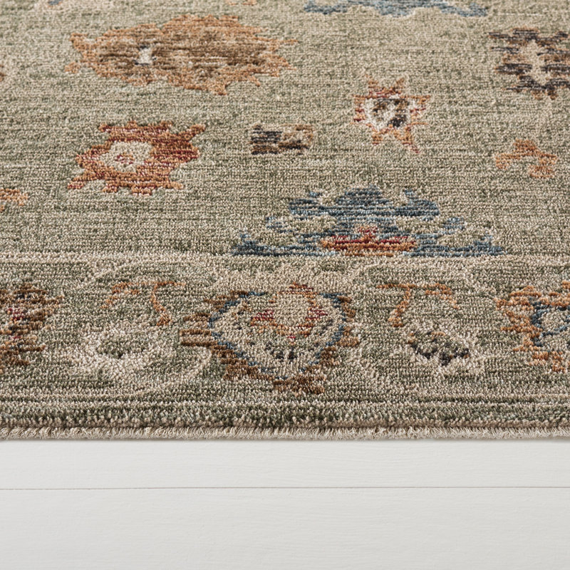 Tapis oriental performance Oushak LRL1630, Rectangle 10 pi x 12 pi 6 po
