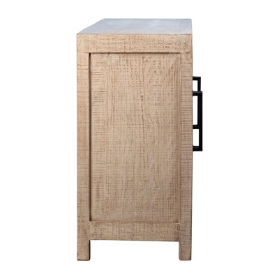 Merwin 84-Inch Reclaimed Pine 4-Door Sideboard