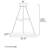 Cuomhouse 1 Dimmable LED Wagon Wheel Chandelier