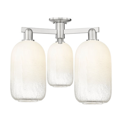 Plafonnier semi-encastré 3 lumières Maestas
