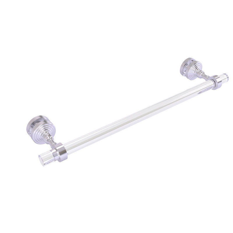Porte de douche 5,2 "pour porte de douche en verre Jarrell, Chrome satiné