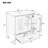 Sophisticated Bathroom Vanity Set with Double Sinks and Versatile Storage-112430266