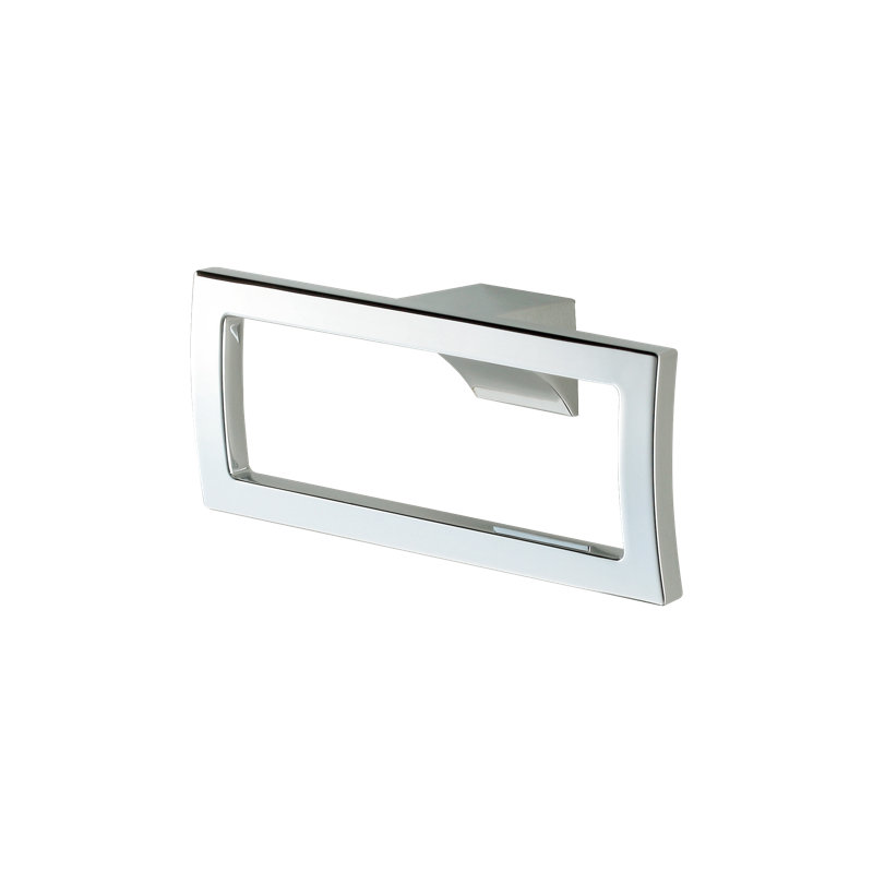Anneau à serviettes carré TOTO® G Series, nickel brossé, Nickel brossé