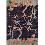 One-of-a-Kind 8'10" X 12'0" Rectangle Hand Hooked Area Rug
