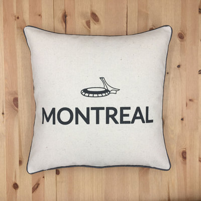 O Canada Cities Square Pillow Cover