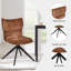 Chaise de salle à manger moderne à dossier rembourré avec coussin souple et siège ergonomique-269532719-269532718